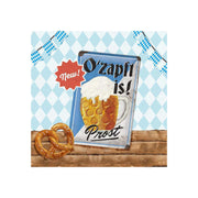 Plakat blaszany 20x30cm O`zapft is! Special