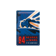 Plakat blaszany 20x30cm Le Mans Racing