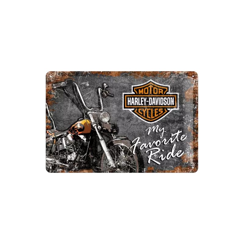 Plakat blaszany 20x30cm pasuje do Harley Davidson Favou