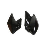 Komplet plastikowych osłon bocznych tylnych UFO Kawasaki KLX 450 07-08 czarne