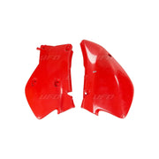 Komplet plastikowych osłon bocznych tylnych UFO Honda XR 650R 00-07 czerwone