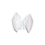 Komplet plastikowych osłon bocznych tylnych UFO Honda CRF 450X 05-16 białe