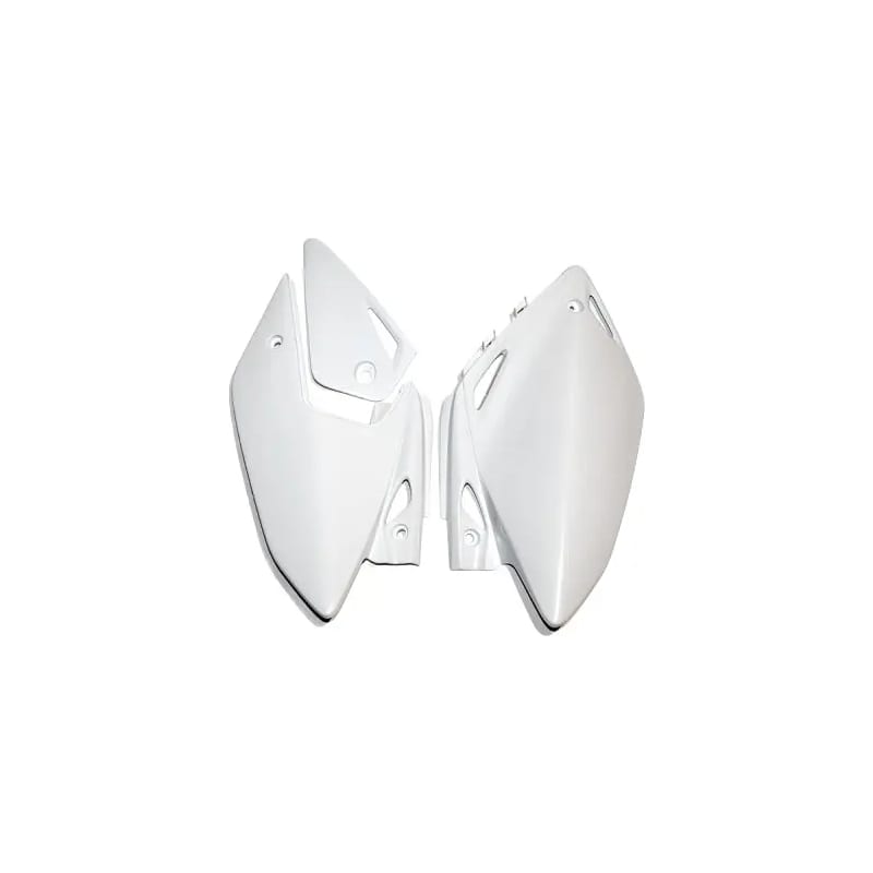 Komplet plastikowych osłon bocznych tylnych UFO Honda CRF 450X 05-16 białe