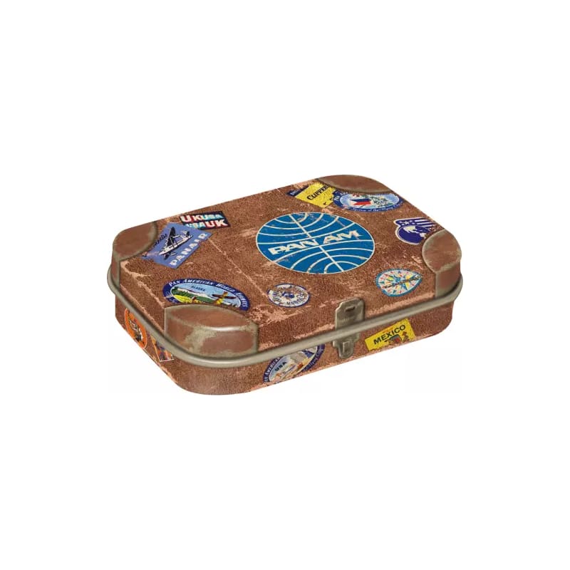 Pudełko miętówek Mintbox Pan Am Travel Stickers