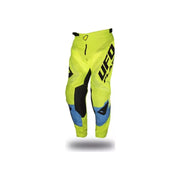 Spodnie motocyklowe cross enduro UFO Division żółty Fluo XS
