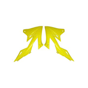 Osłony chłodnicy UFO Suzuki RMZ 250 19 RMZ 450 18-19 żółte