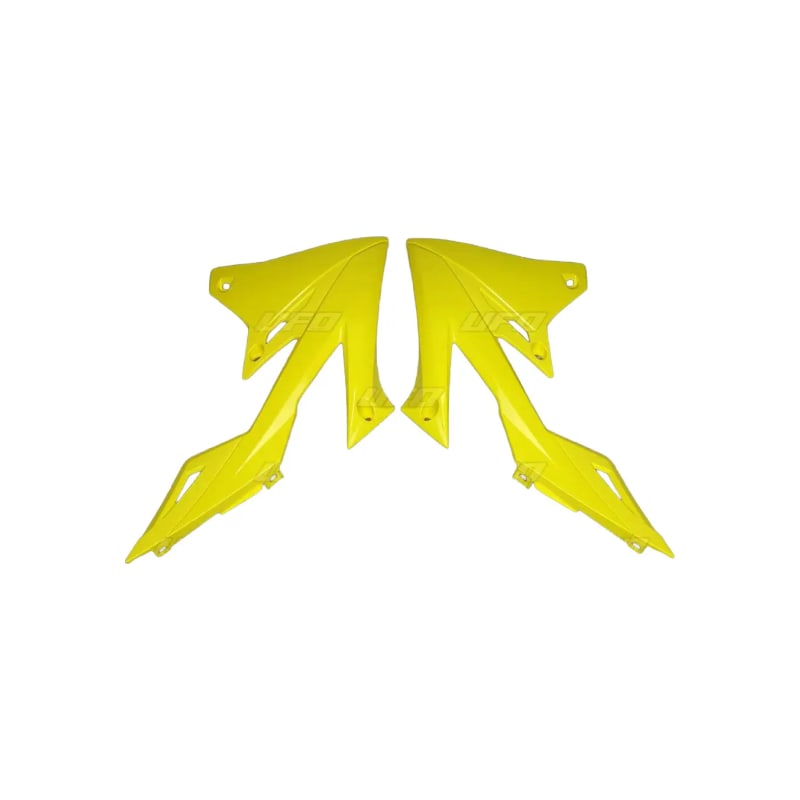 Osłony chłodnicy UFO Suzuki RMZ 250 19 RMZ 450 18-19 żółte