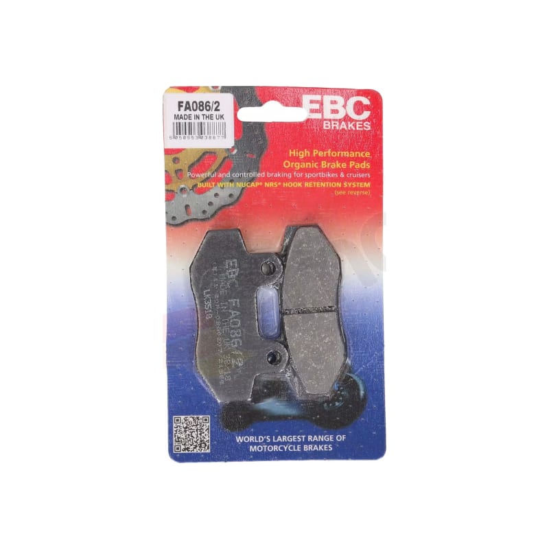 Klocki hamulcowe EBC FA 086/2 (2 szt.)