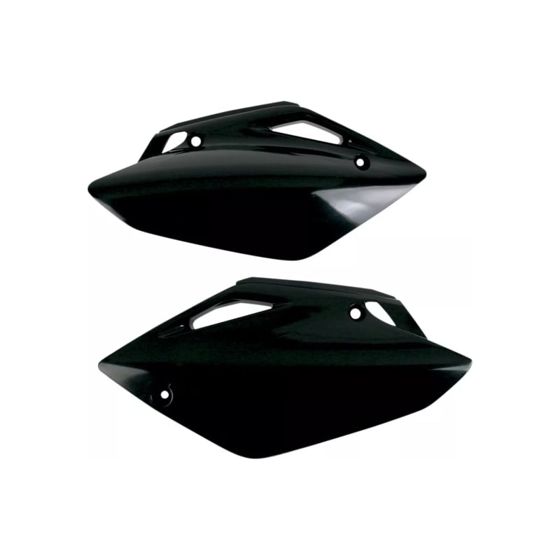 Komplet plastikowych osłon bocznych tylnych UFO Honda CRF 150R 07-09 czarne