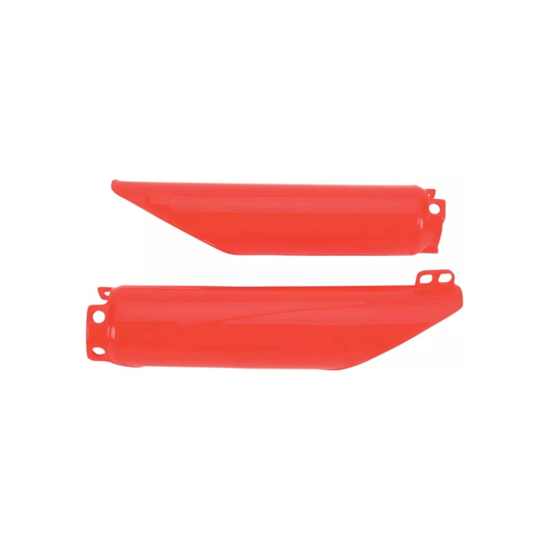 Osłony amortyzatora przód UFO Honda CR 120 250 500 98-07 CRF 250R 04-13 CRF 250X 02-15 CRF 450R 02-08 CRF 450X 05-16 czerwone (CR RED 92-