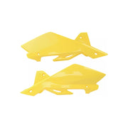 Komplet plastikowych osłon bocznych tylnych UFO Husqvarna 4T 05-07 2T 06-08 żółty