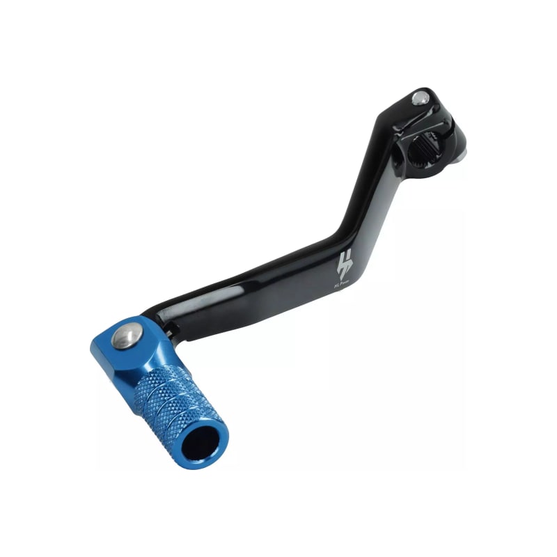 Dźwignia zmiany biegów aluminiowa HLP Yamaha YZ 250 czarno-niebieski
