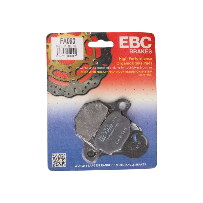 Klocki hamulcowe EBC FA 093 (2 szt.)