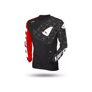 Bluza cross enduro UFO Tecno czarny czerwony L
