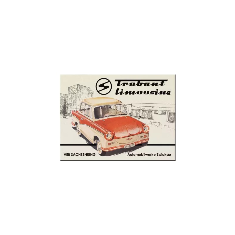 Magnes na lodówkę 6x8cm Trabant Limousine