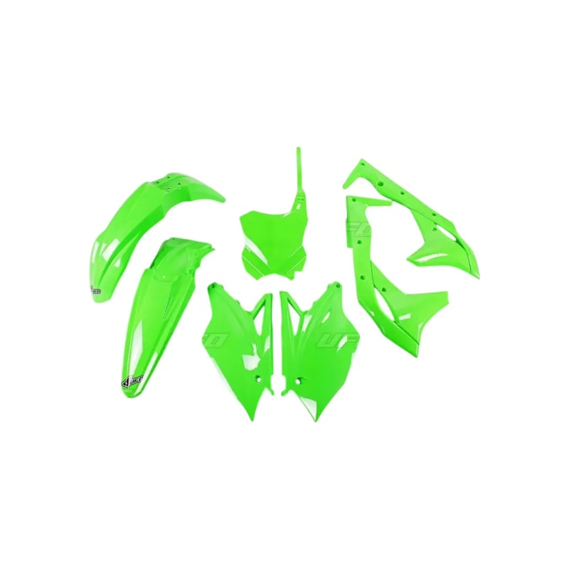 Komplet plastików UFO Kawasaki KXF 250 zielony