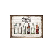 Pocztówka blaszana 14x10cm Coca-Cola Bottle