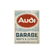 Plakat blaszany 30x40cm Audi Garage