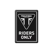 Pocztówka blaszana 14x10cm Triumph Riders
