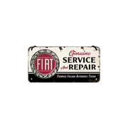 Zawieszka blaszana na ścianę 10x20cm Fiat Service