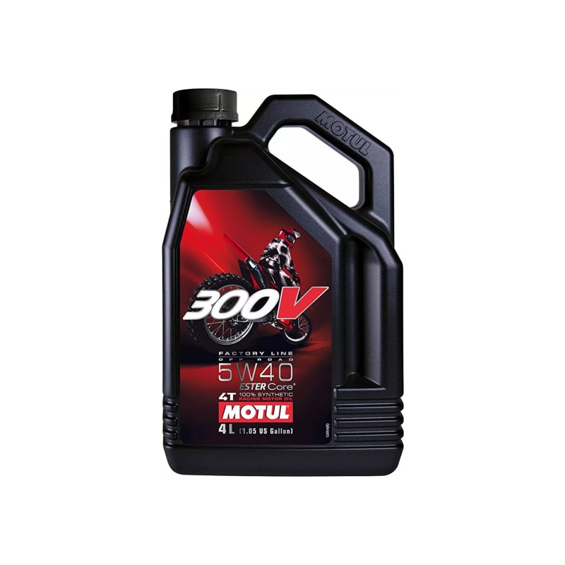 Olej silnikowy Motul 300V Off-road 4T 5W40 Syntetyczny 4L