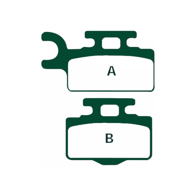 Klocki hamulcowe EBC FA 302 TT (2 szt.)