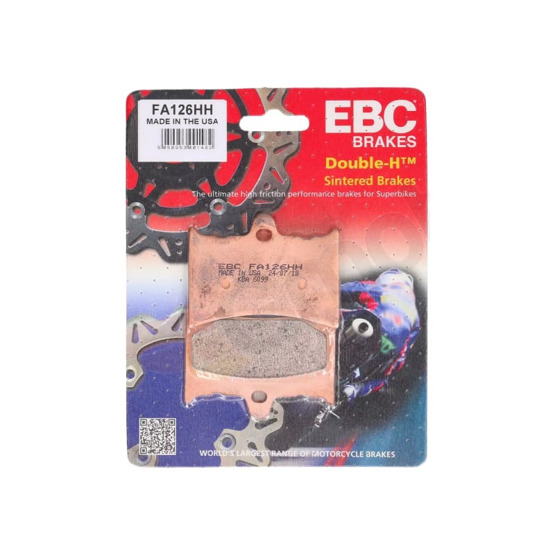 Klocki hamulcowe EBC FA 126 HH (2 szt.)