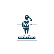 Magnes na lodówkę 6x8cm VW Dienst Mann