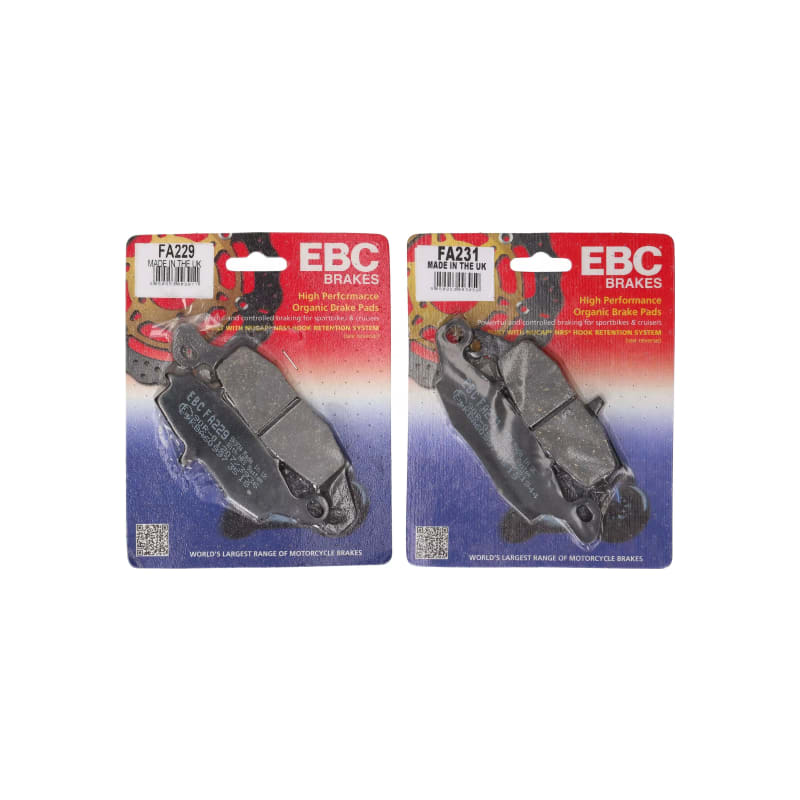 Klocki hamulcowe EBC FA 229 i 231 komplet