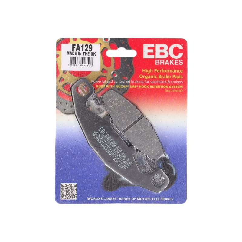 Klocki hamulcowe EBC FA 129 (2 szt.)