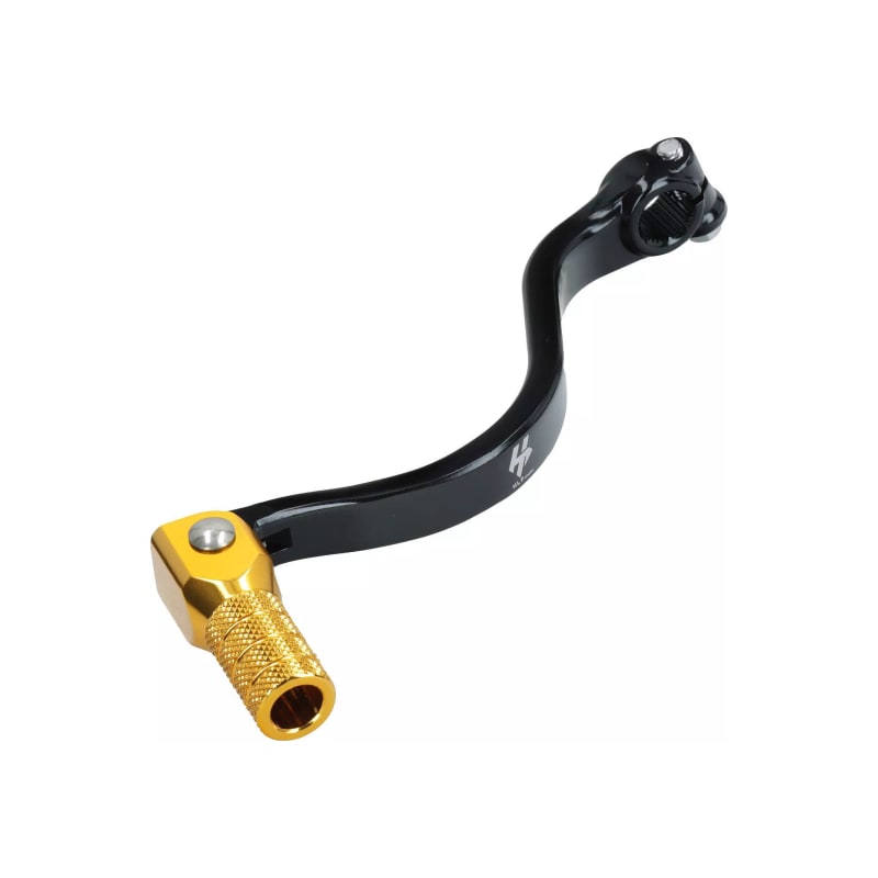 Dźwignia zmiany biegów aluminiowa HLP Suzuki RM 80 85 czarno-złoty