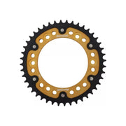 Zębatka tył duraluminiowa Supersprox Stealth RST-1306:44 44z rozmiar 530 złoty