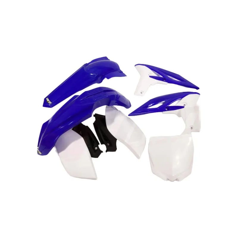 Komplet plastików UFO Yamaha YZF 250 11-13 OEM niebieski biały