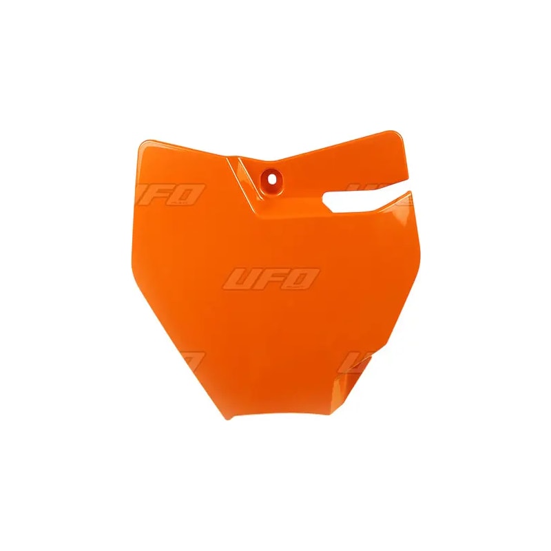 Tablica na numer startowy UFO pomarańczowa