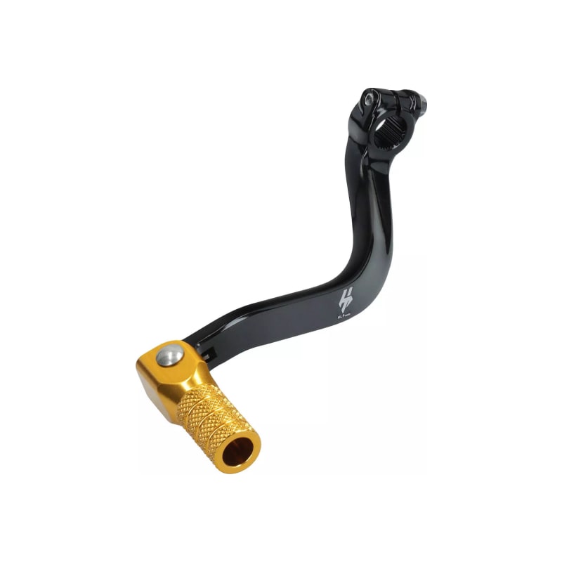Dźwignia zmiany biegów aluminiowa HLP Suzuki RM 250 czarno-złoty