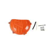 Osłona pokrywy sprzęgła UFO KTM SXF 450 16-17 EXC 450 16-17 pomarańczowy
