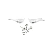 Osłony rąk handbary aluminiowe UFO Jumpy supermoto 28 mm białe