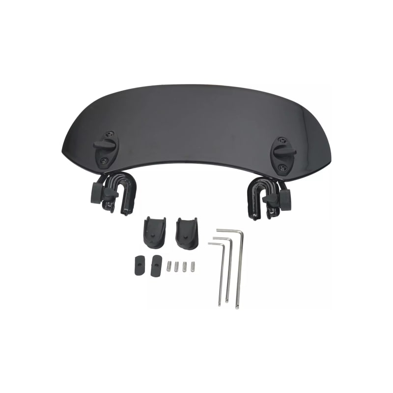 Deflektor motocyklowy do szyby przódej 26cm uniwersalny HLP czarny