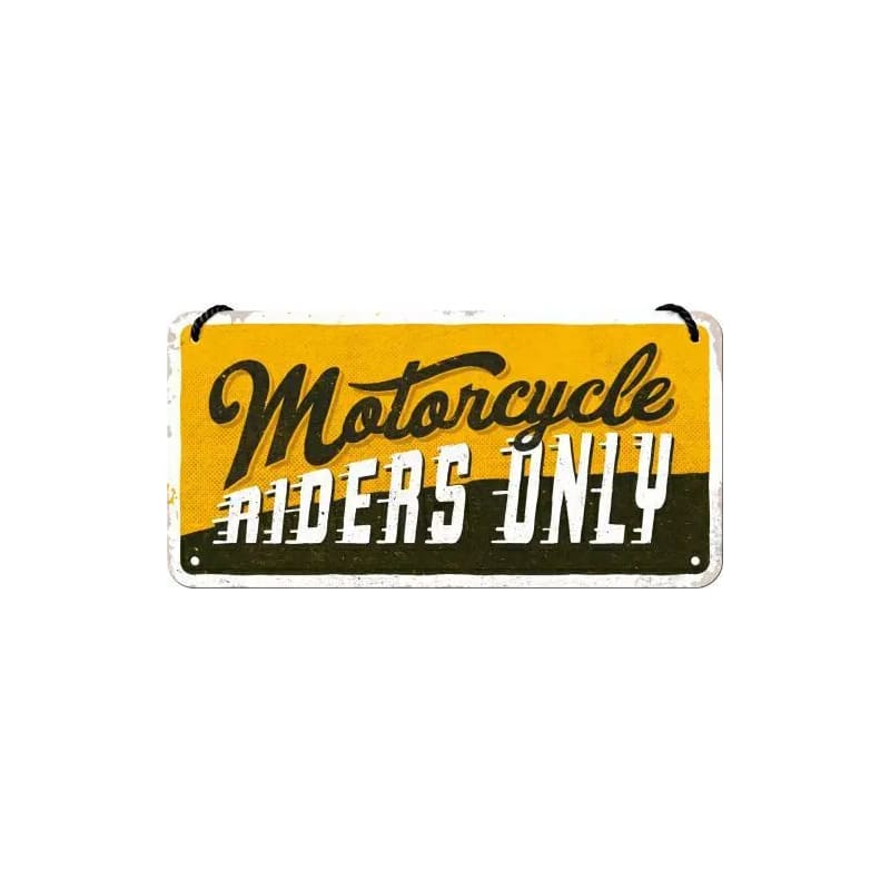 Zawieszka blaszana Motorcycle Riders Only