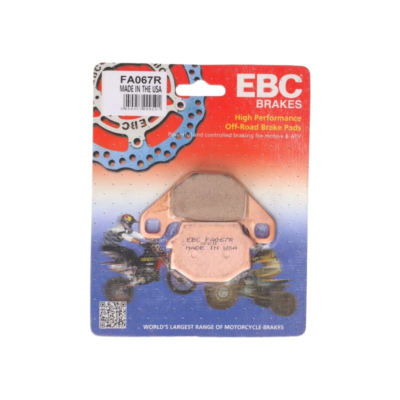 Klocki hamulcowe EBC FA 067 R (2 szt.)