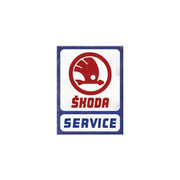 Magnes na lodówkę 6x8cm Skoda Service