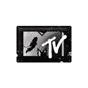 Plakat blaszany 20x30cm MTV Moonman Logo Universe