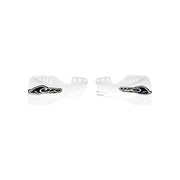 Osłony rąk handbary UFO Kawasaki KXF 250 05-20 białe