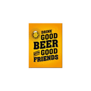 Magnes na lodówkę 6x8cm Drink Good Beer