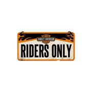 Zawieszka blaszana na ścianę 10x20cm Riders Only
