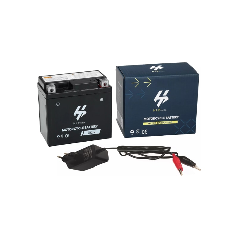 Akumulator żelowy 12V 6Ah HLP HTZ7S YTZ7S + ładowarka