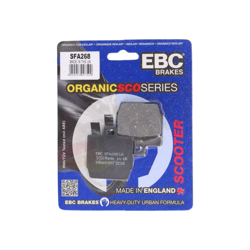 Klocki hamulcowe EBC FA 268 SFA (2 szt.)