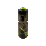 Bidon Polisport S800 przezroczysty czarny/zielony fluo zakręcany 700ml