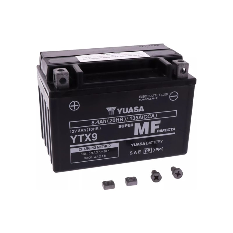 Akumulator bezobsługowy Yuasa YTX9 aktywowany
