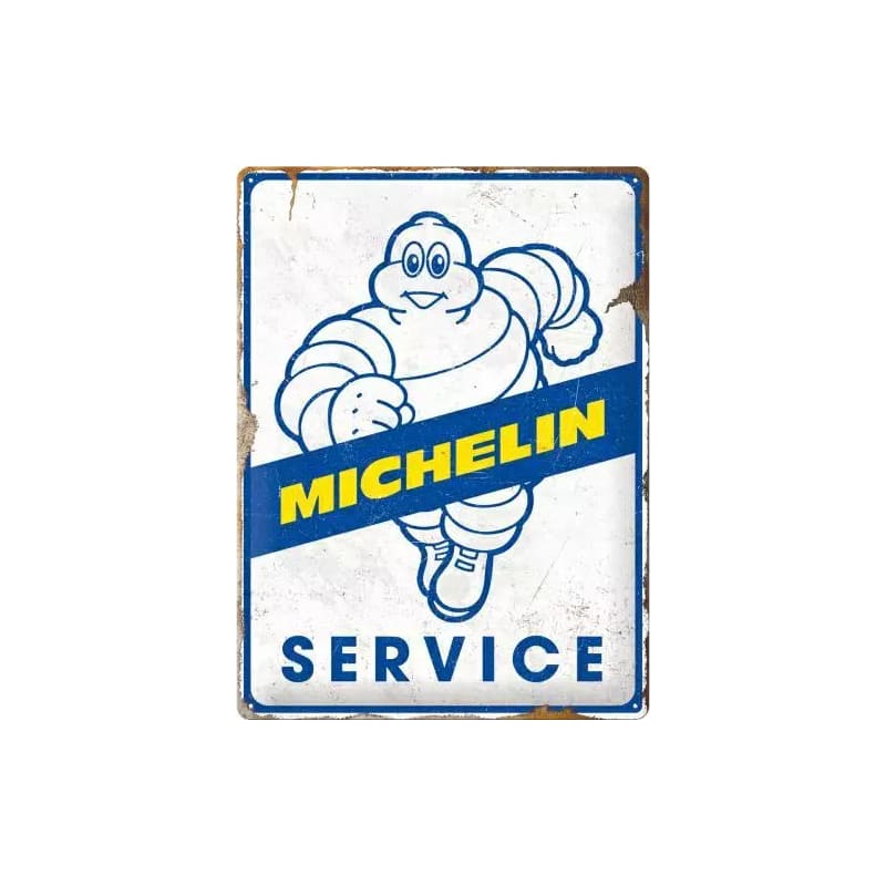 Plakat blaszany 30x40cm Michelin Service